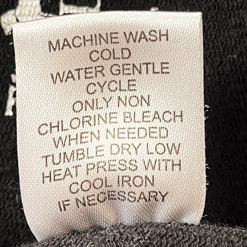 Black Dog Women’s Black Sweatpants with White Trim - Picture 5 of 9